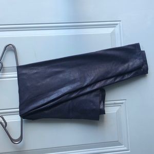 Leather Look Aerie leggings